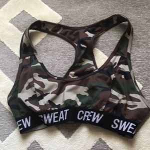 camo sports bra!